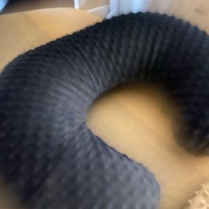 Boppy nursing pillow with 3 covers.